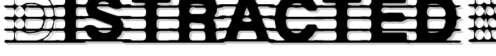 distracted musician font
